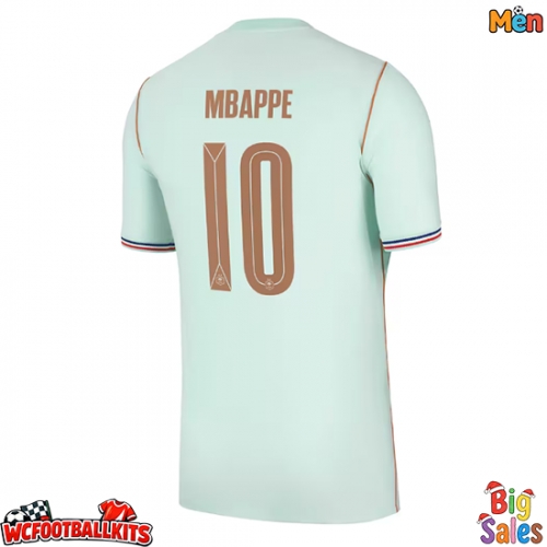 France Kylian Mbappe #10 Replica Away Stadium Shirt World Cup 2026 Short Sleeve